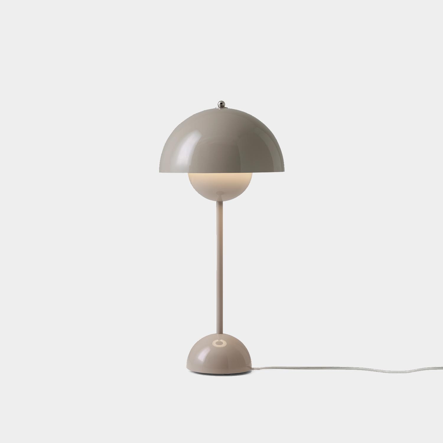 FlowerPot Table Lamp VP3, Gray Beige