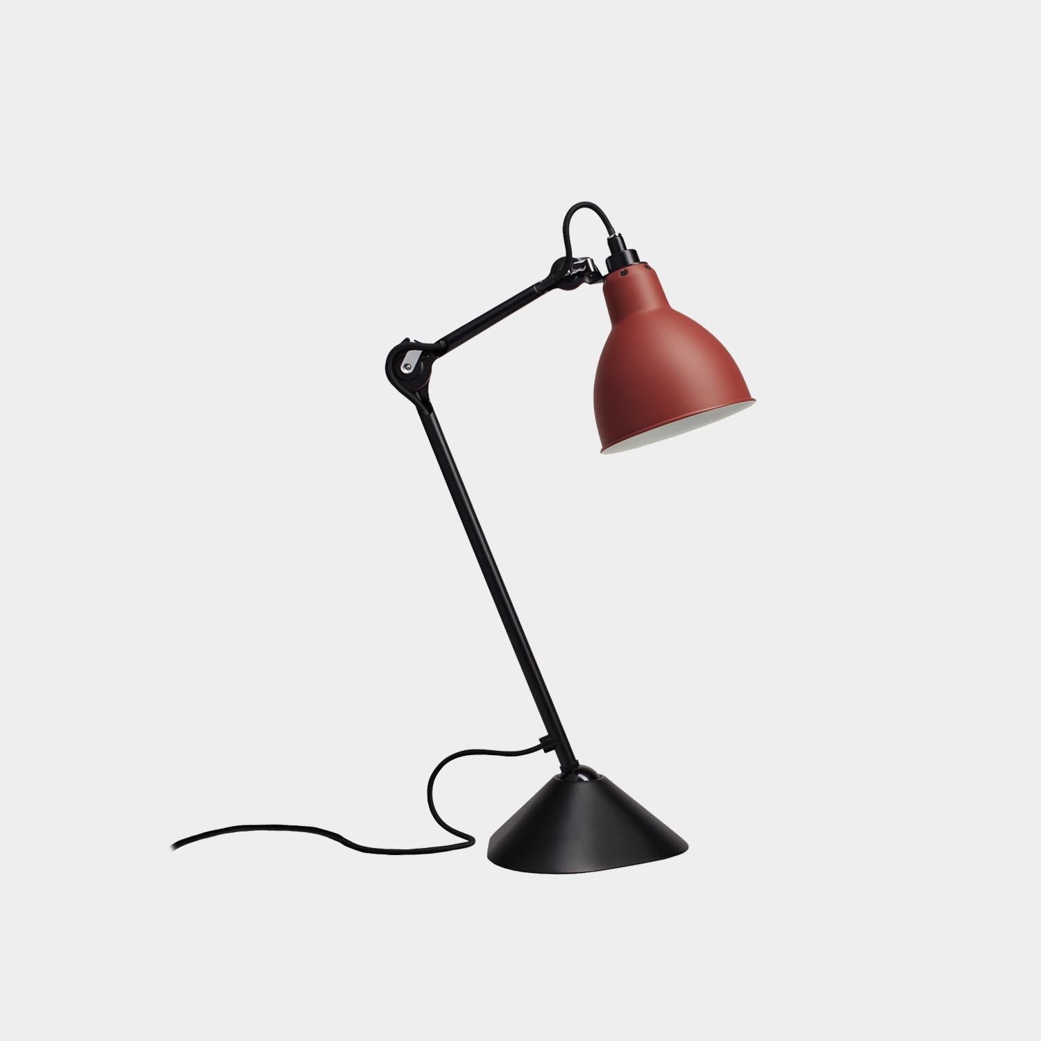 Table Lamp Gras 205, Red