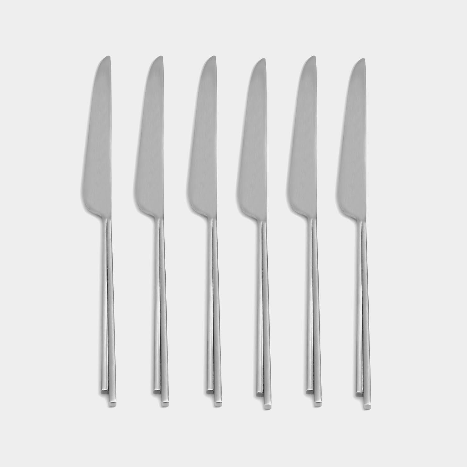 Table Knife Dune, Stainless (Set of 6)