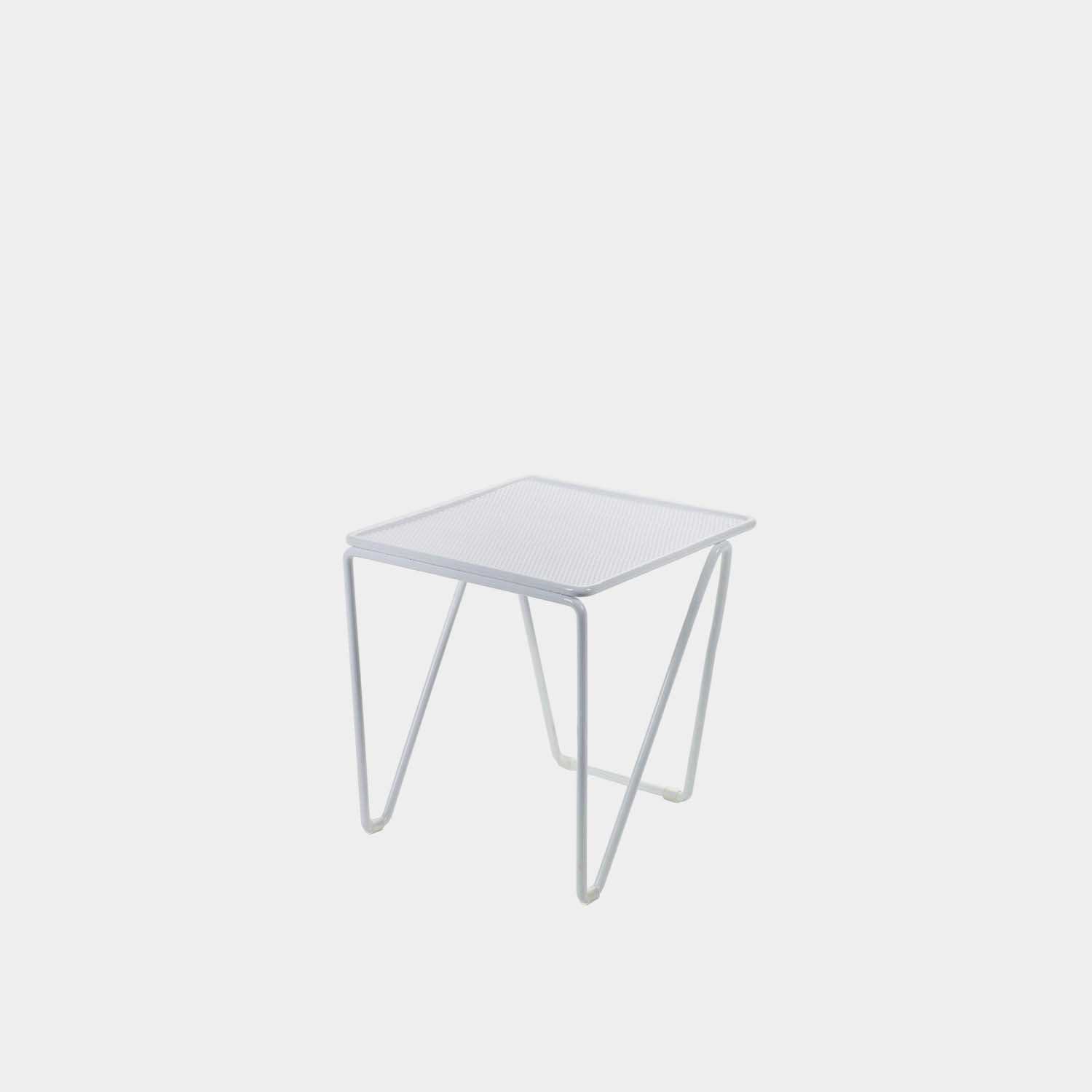Fish & Fish Side Table, Small, White