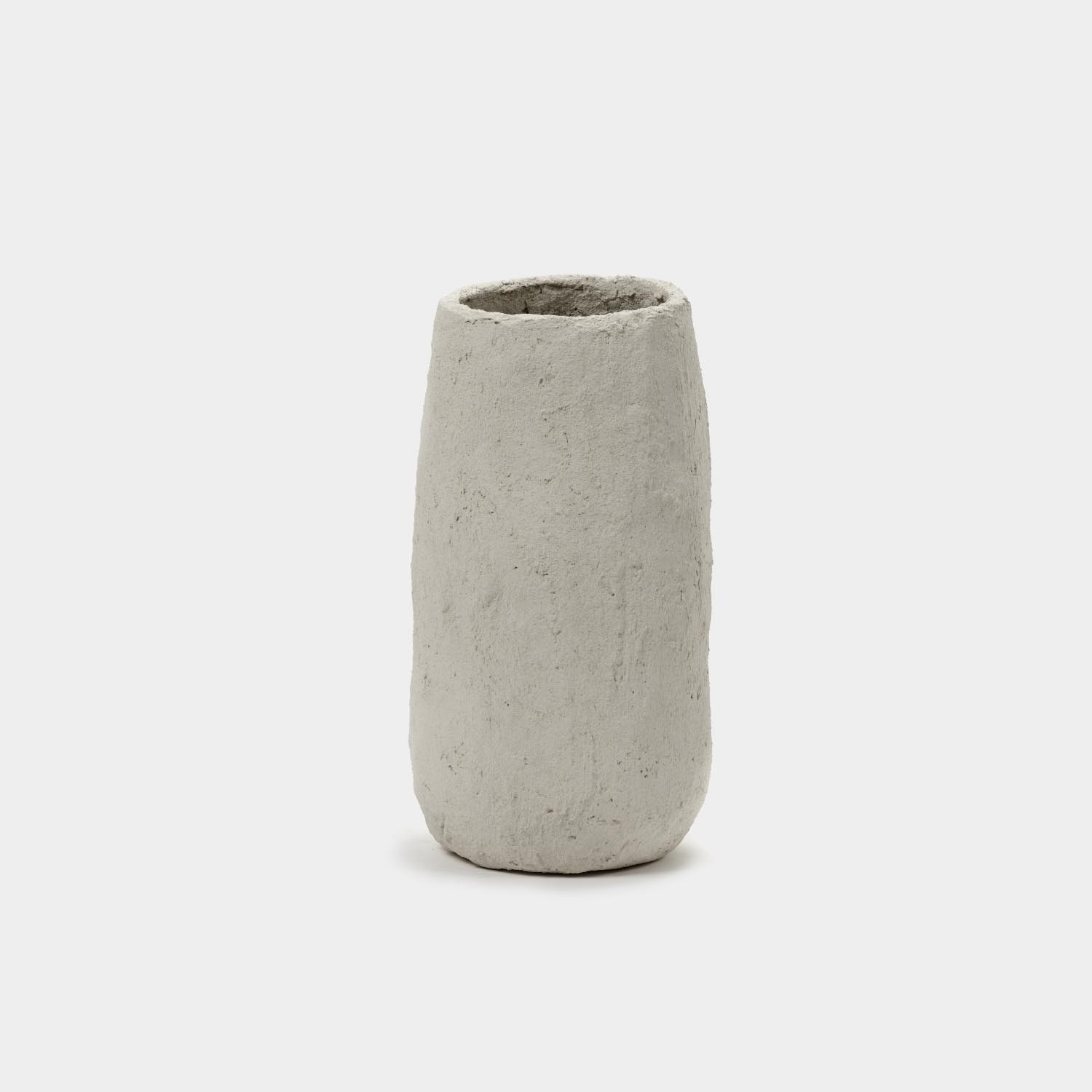 Earth Decorative Vase, Tall, Beige